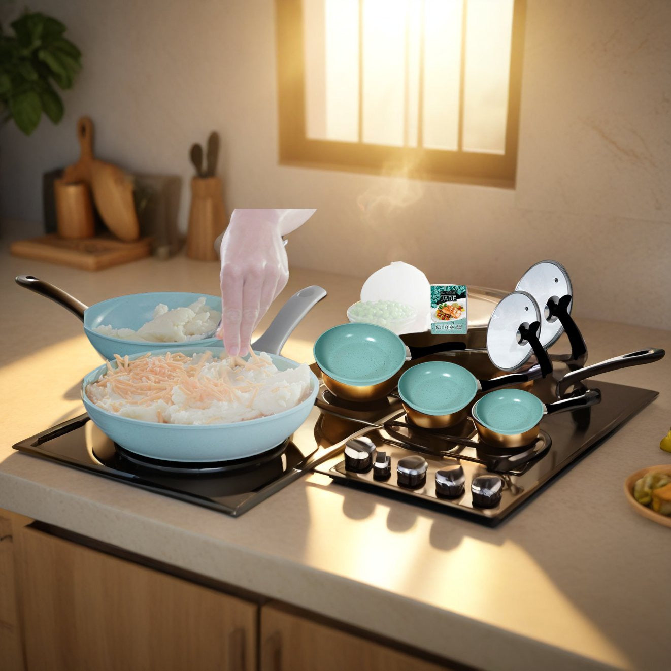 Jade Pans set of 5 a 79,99€