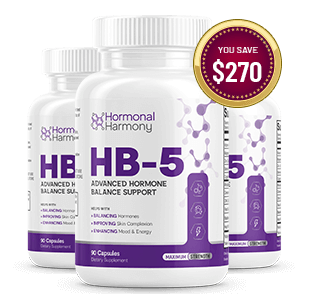 HB-5 (Hormonal Balance 5) - 3 month supply 