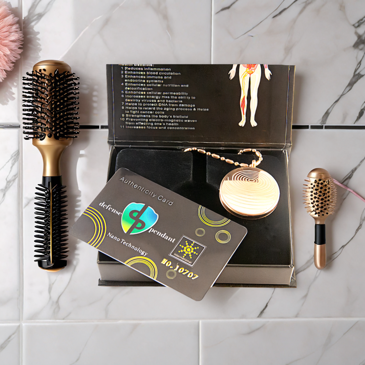 EMF Protection With Defense Pendant