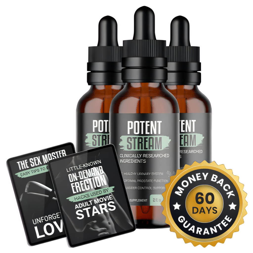 PotentStream - 3 Bottles + 2  Ebooks